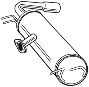 Глушитель выхлопных газов конечный WALKER купить