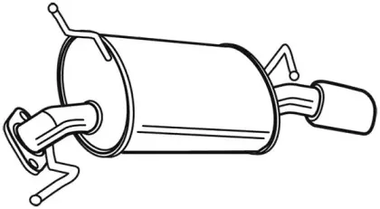 Глушитель выхлопных газов конечный WALKER купить