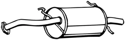 Глушитель выхлопных газов конечный WALKER купить