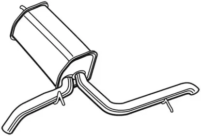 Глушитель выхлопных газов конечный WALKER купить