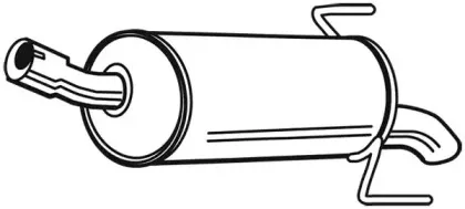 Глушитель выхлопных газов конечный WALKER купить