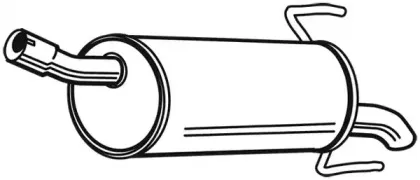 Глушитель выхлопных газов конечный WALKER купить