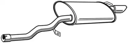 Глушитель выхлопных газов конечный WALKER купить