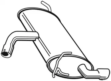 Глушитель выхлопных газов конечный WALKER купить