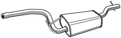 Средний глушитель выхлопных газов WALKER купить