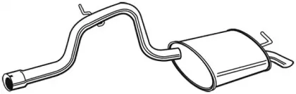 Глушитель выхлопных газов конечный WALKER купить