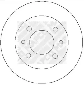 Тормозной диск MAPCO купить
