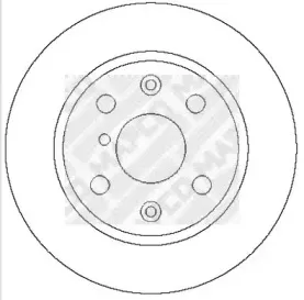 Тормозной диск MAPCO купить