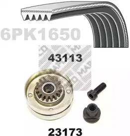 Поликлиновой ременный комплект MAPCO купить