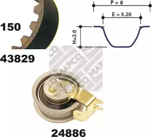 Комплект ремня ГРМ MAPCO купить