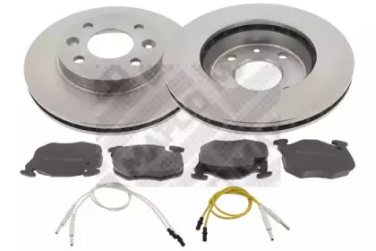 Комплект тормозов, дисковый тормозной механизм MAPCO купить