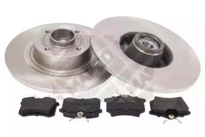 Комплект тормозов, дисковый тормозной механизм MAPCO купить