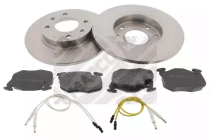 Комплект тормозов, дисковый тормозной механизм MAPCO купить