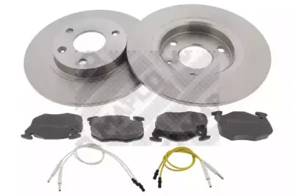 Комплект тормозов, дисковый тормозной механизм MAPCO купить