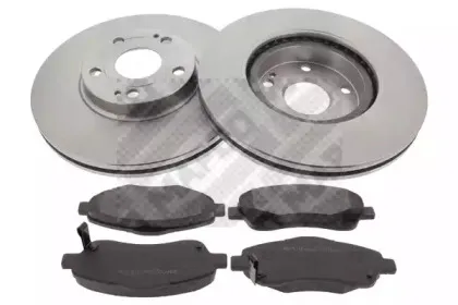 Комплект тормозов, дисковый тормозной механизм MAPCO купить