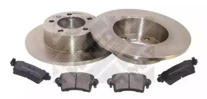 Комплект тормозов, дисковый тормозной механизм MAPCO купить