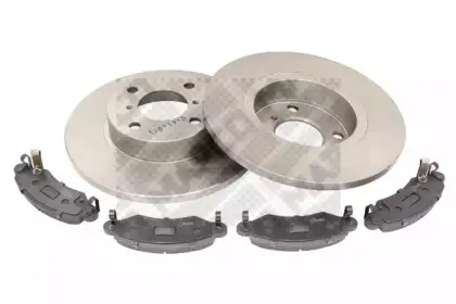 Комплект тормозов, дисковый тормозной механизм MAPCO купить