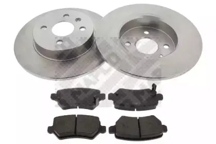 Комплект тормозов, дисковый тормозной механизм MAPCO купить