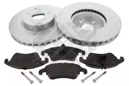Комплект тормозов, дисковый тормозной механизм MAPCO купить