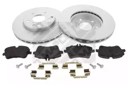 Комплект тормозов, дисковый тормозной механизм MAPCO купить