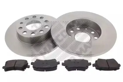 Комплект тормозов, дисковый тормозной механизм MAPCO купить