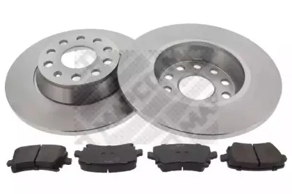 Комплект тормозов, дисковый тормозной механизм MAPCO купить