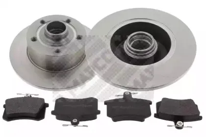 Комплект тормозов, дисковый тормозной механизм MAPCO купить
