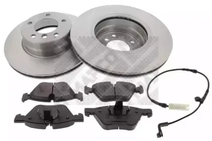 Комплект тормозов, дисковый тормозной механизм MAPCO купить
