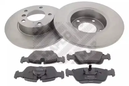 Комплект тормозов, дисковый тормозной механизм MAPCO купить