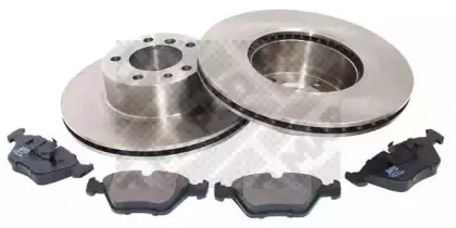 Комплект тормозов, дисковый тормозной механизм MAPCO купить