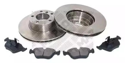 Комплект тормозов, дисковый тормозной механизм MAPCO купить