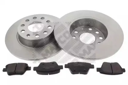 Комплект тормозов, дисковый тормозной механизм MAPCO купить