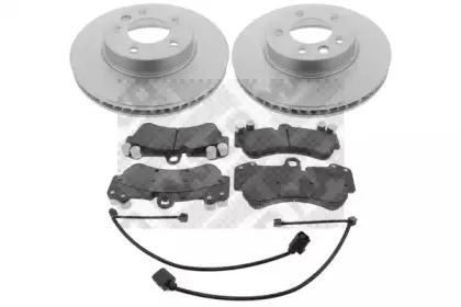 Комплект тормозов, дисковый тормозной механизм MAPCO купить