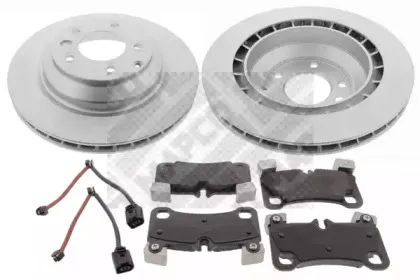 Комплект тормозов, дисковый тормозной механизм MAPCO купить