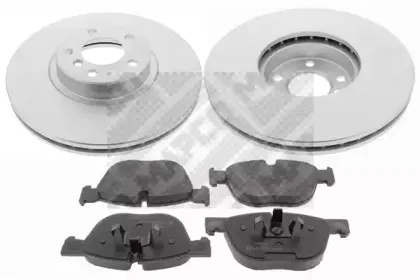 Комплект тормозов, дисковый тормозной механизм MAPCO купить