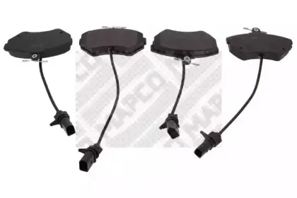 Комплект тормозных колодок, дисковый тормоз MAPCO купить