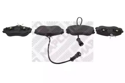 Комплект тормозных колодок, дисковый тормоз MAPCO купить