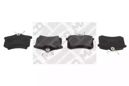 Комплект тормозных колодок, дисковый тормоз MAPCO купить