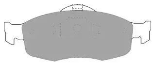 Комплект тормозных колодок, дисковый тормоз MAPCO купить