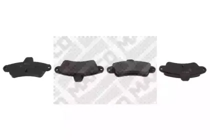 Комплект тормозных колодок, дисковый тормоз MAPCO купить