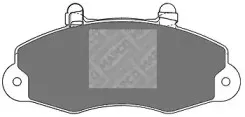 Комплект тормозных колодок, дисковый тормоз MAPCO купить