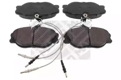 Комплект тормозных колодок, дисковый тормоз MAPCO купить