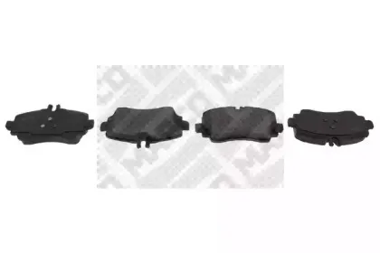 Комплект тормозных колодок, дисковый тормоз MAPCO купить