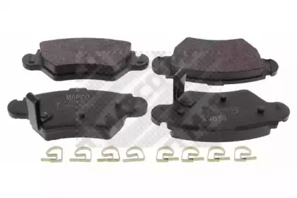 Комплект тормозных колодок, дисковый тормоз MAPCO купить