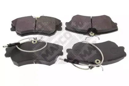 Комплект тормозных колодок, дисковый тормоз MAPCO купить