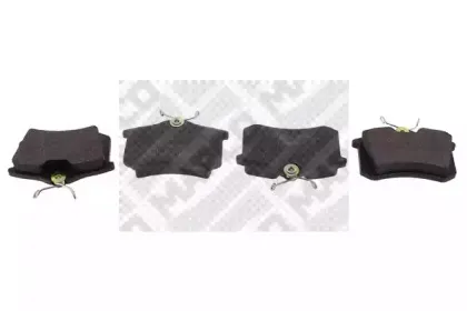 Комплект тормозных колодок, дисковый тормоз MAPCO купить