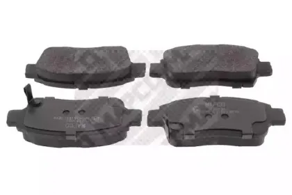 Комплект тормозных колодок, дисковый тормоз MAPCO купить
