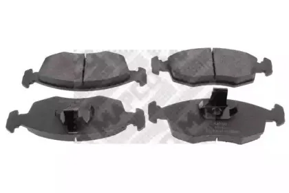 Комплект тормозных колодок, дисковый тормоз MAPCO купить