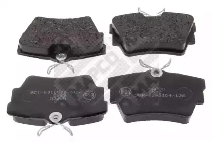 Комплект тормозных колодок, дисковый тормоз MAPCO купить