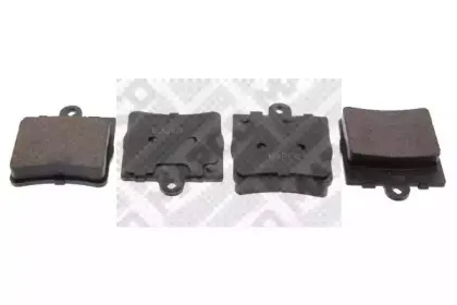 Комплект тормозных колодок, дисковый тормоз MAPCO купить